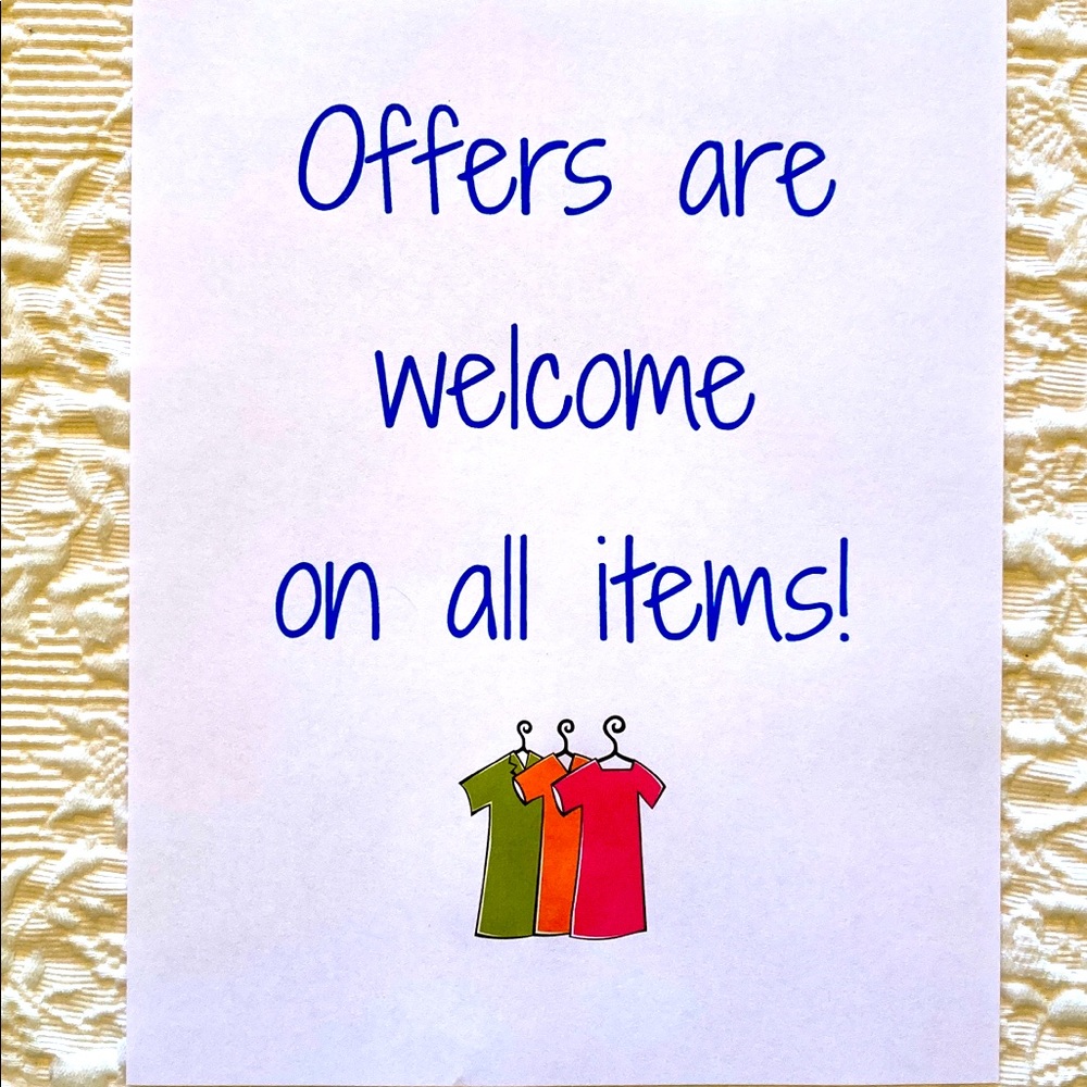 Women’s and Men’s Clothing!